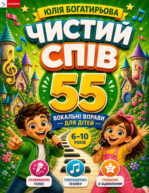 🎤🌟 ЧИСТИЙ СПІВ - Вокальні вправи для дітей