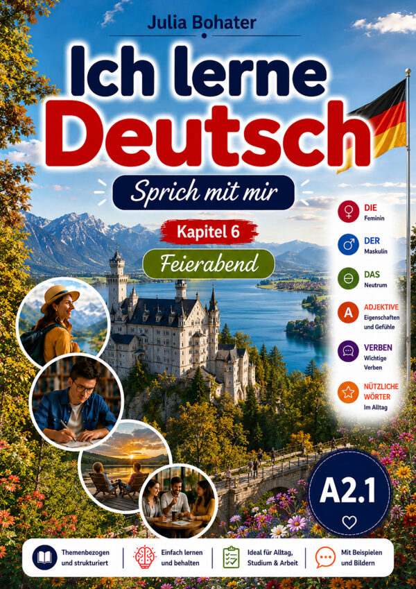 Ich lerne Deutsch. Sprich mit mir. A2.1. Kapitel 6. Feierabend