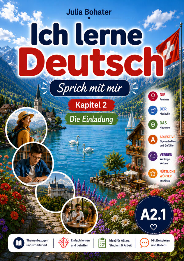 Ich lerne Deutsch. Sprich mit mir. Kapitel 2. Die Einladung