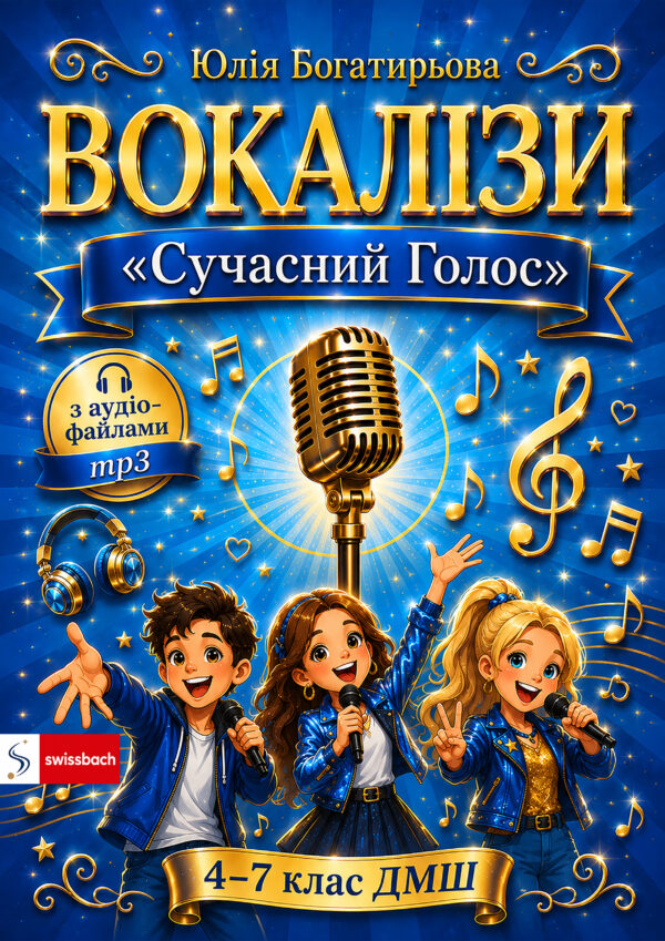 🎤🎹 Сучасний голос - Вокалізи для дітей 8-14 років